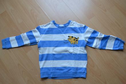 Mikina s pejskem, h&m,122