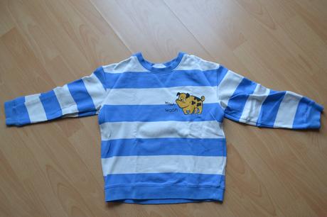 Mikina s pejskem, h&m,122