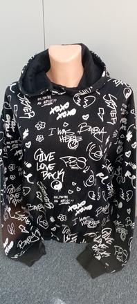 Mikina zn."fb sister" vel."s" i větší velikost, s