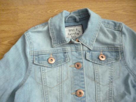 Elastická riflová bunda 5-6 tu, tu,116