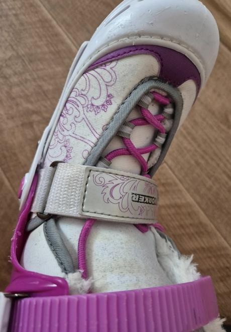 Dívčí rostoucí lední brusle worker vel. 30-33, 30