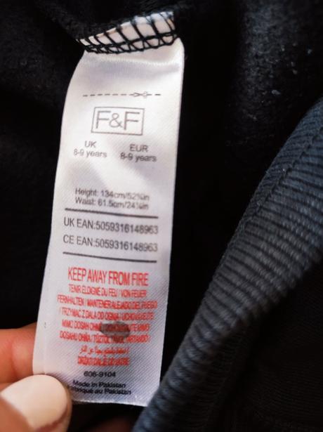 Tepláky 134-140, f&f,134