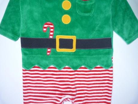 Sametový vánoční overal vel.74, 74