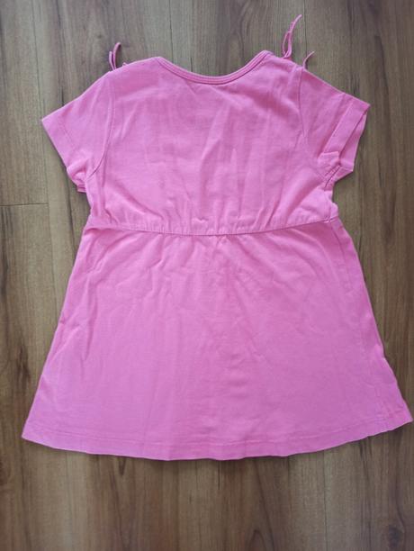 Růžové šaty  vel. 86 /92, 86