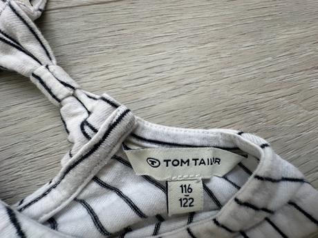 Dívčí bílo-černé šaty, tom tailor, vel. 116/122, tom tailor,116
