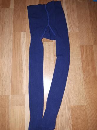 Modré punčocháče 98, h&m,104