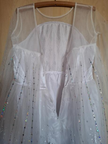 Šaty / kostým ledové království elsa vel 140, 