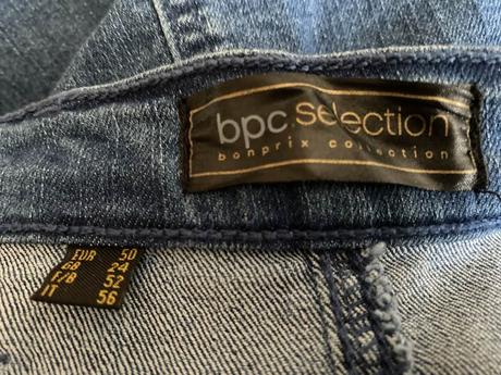 Džínová sukně vel. xxl / 50 - 52, bonprix,52