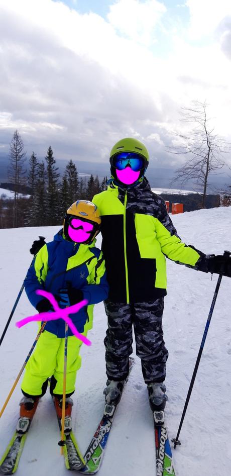 Lyžařský komplet, souprava, set spyder vel.20-176, 176