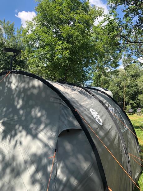 Jednou použitý stan colemann coastline 4 deluxe, coleman