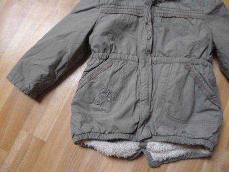 Bunda parka s kožíškem 2-3, 98