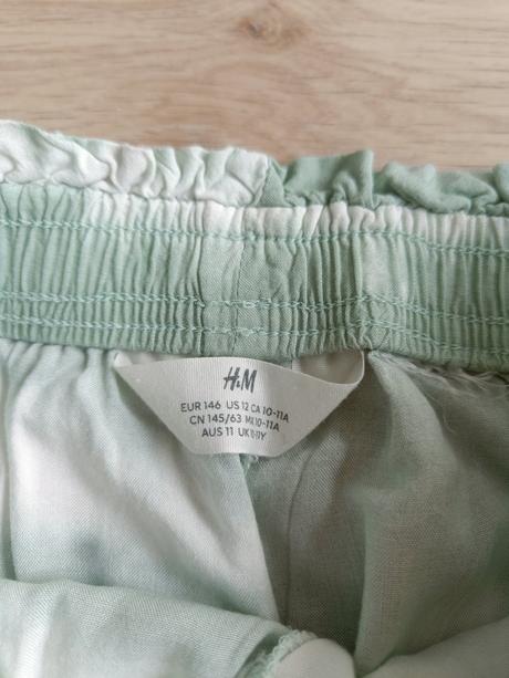 Kalhoty plátěné, velikost 146, h&m,146