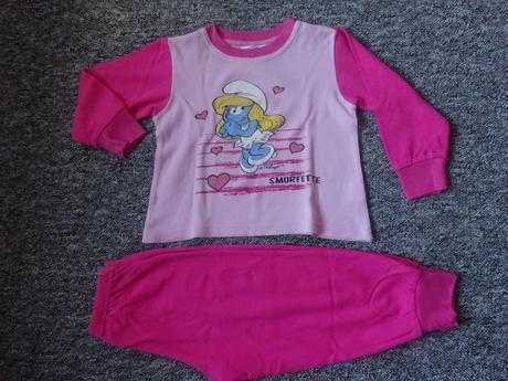 Dvoudílné pyžamo se šmoulinkou, vel. 98, 98