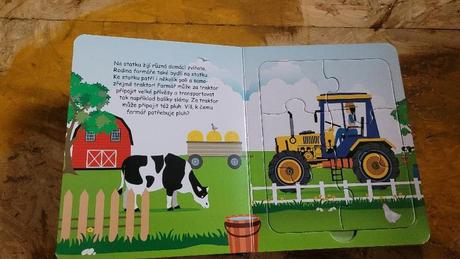 3x kniha (puzzle, vkládání puntíků),