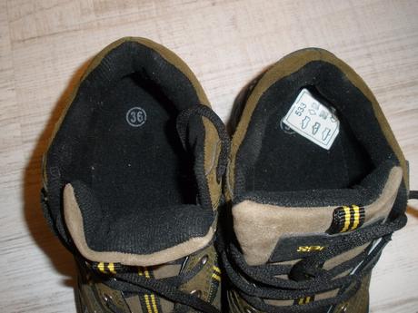 Turistické boty, 36