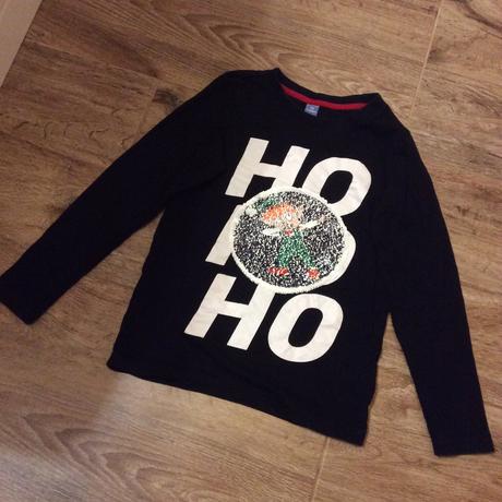 Vánoční tričko s měnícím obrázkem, 128