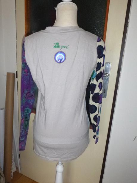 Prodloužené triko desigual - vel.m-l, desigual,m