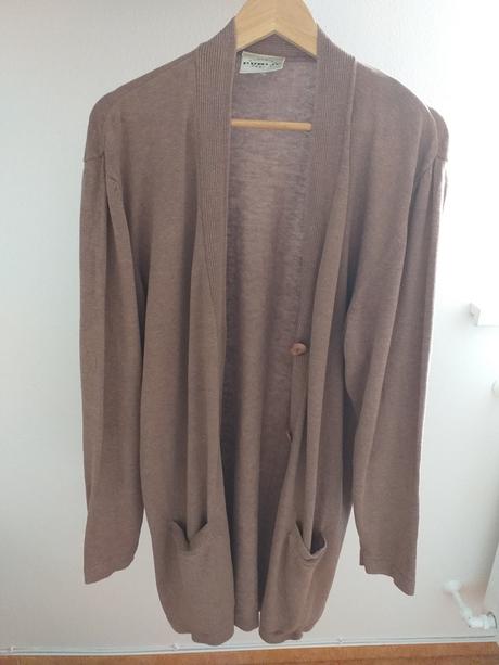 Hnědý kardigan/svetr vel. 40/42, 42