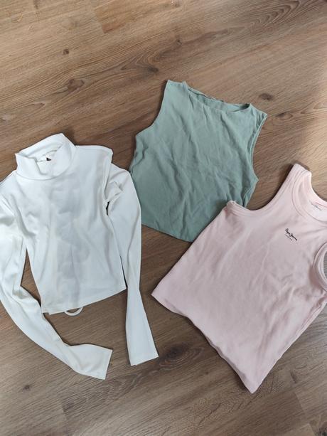 Mix tílko + tričko vel. s, s