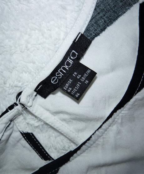 Triko halenka prouhatá - vel.l-xl, esmara,l