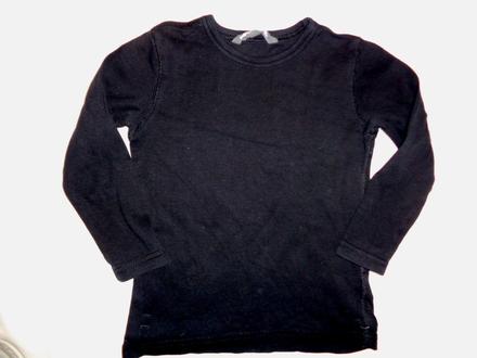Černé bavlněné tričko 98/104, 98
