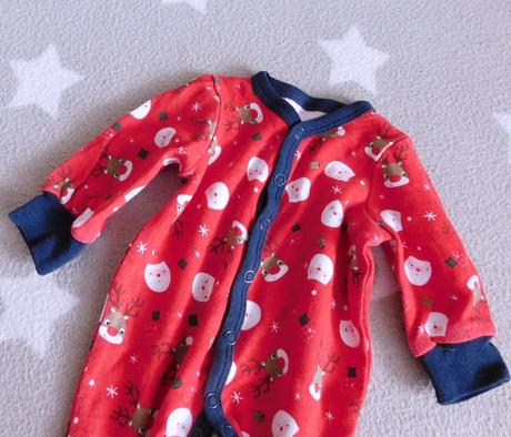 Vánoční overálek cute vel.50/56, 56