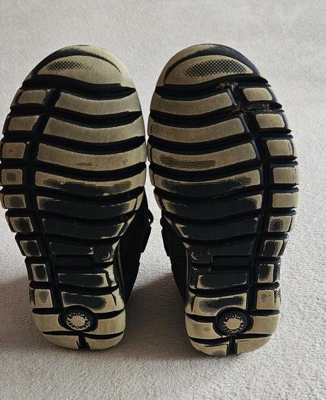 Dětské černé kotníkové boty botky, vel.32, zn.imax, 32