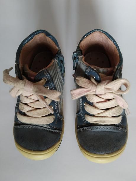 Kožené celoroční boty kotníkové, bubble gummers,22