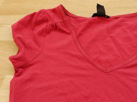 Ruzove tricko vel. s h&m, h&m,s