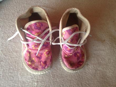 Dětské papuče květy, 18