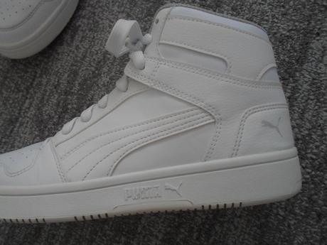 Bílé kotníčkové boty tenisky botasky puma, puma,39