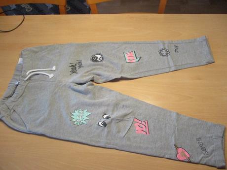 Tepláky, bonprix,158