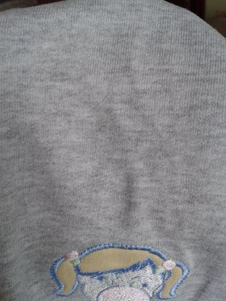 Mikina vynil fraise dívčí vel. 110, 110