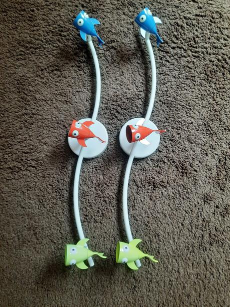 2x lustr (světlo, svítidlo) ikea kryp ryby,