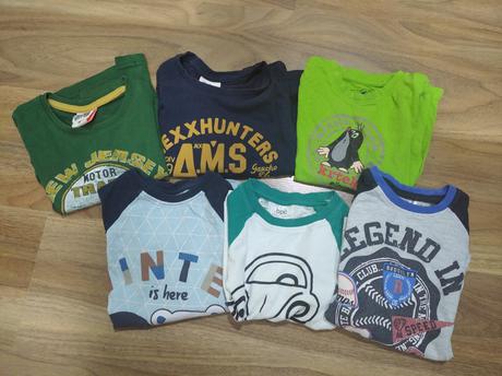 Set triček s dlouhým rukávem, glo-story,98