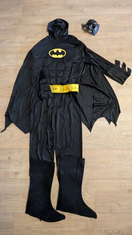 Ka300 pánský karnevalový kostým batman vel. xl,