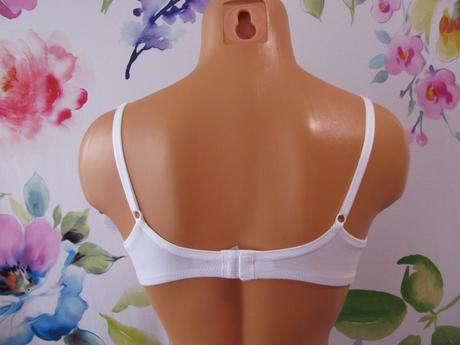 Bavlněná bílá podprsenka, george,85a