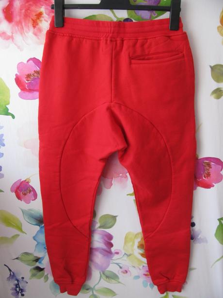 Teplákové červené kalhoty, joggers stampd usa, xs