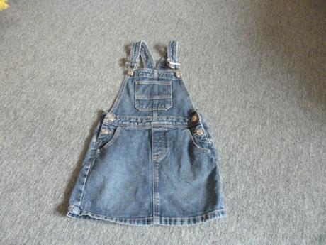 Riflová laclová sukně vel.3-4, 104