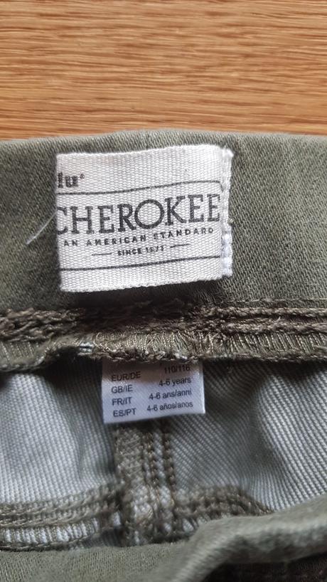 Divci pruzne kalhoty 110-116, cherokee,110