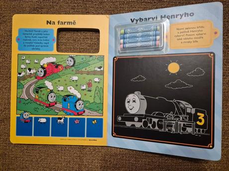 Interaktivní knížka - tomáš a jeho přátelé, 