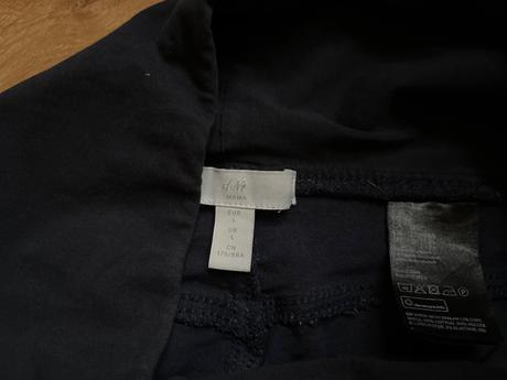 Těhu džínové kalhoty h&m, h&m,l