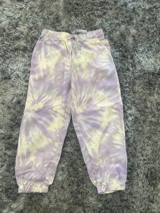 Nové hm batikované kalhoty vel. 104, h&m,104