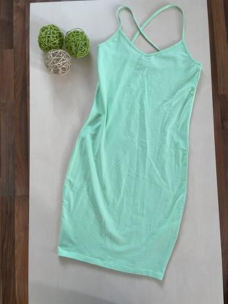 Nové zelenkavé letní šaty, vel s, fb sister, s