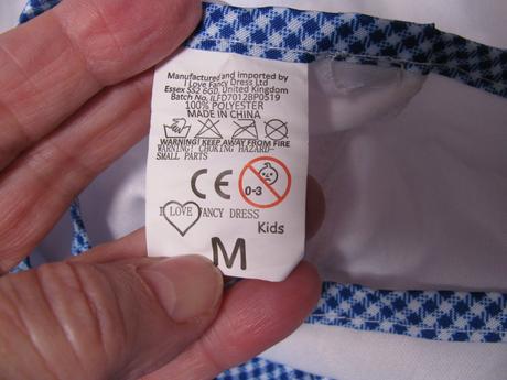 Karnevalový kostým-krásné šaty švadlenka v.5-8 let,