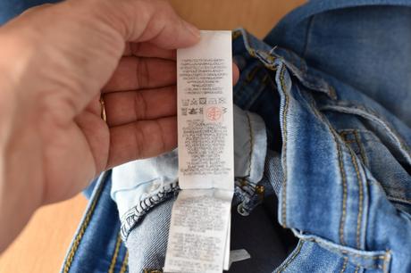 Džíny vel. 6 - 7 let, denim co,122