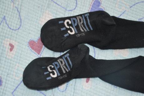 Punčošky punčocháče punčochy černé, esprit,104