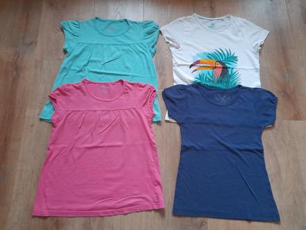 3 x tričko, vel 134/140, yfk, pepperts, 134