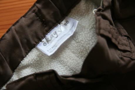 Teplé kalhoty vel. 80, okay,80