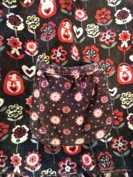 Manšestrové šaty, matalan,92